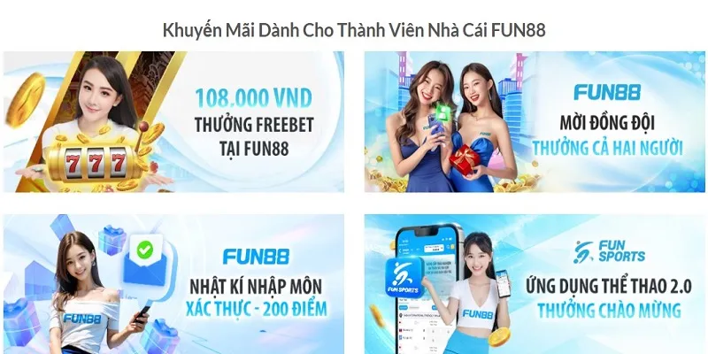 Cá cược đá gà tại Fun88 nhiều khuyến mãi