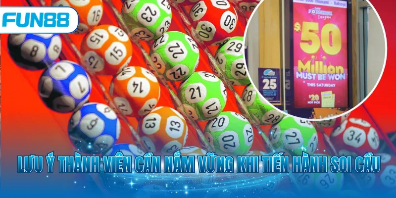 Lưu ý thành viên cần nắm vững khi tiến hành soi cầu