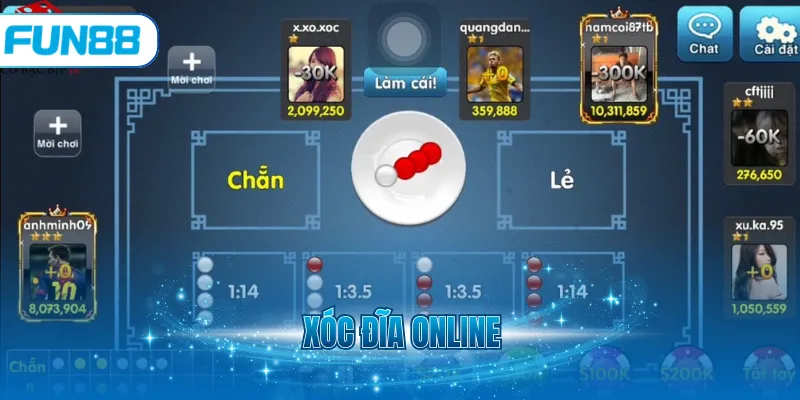 Xóc đĩa Online